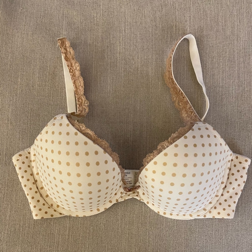 Soma Embraceable Push Up with Lace Trim Bra